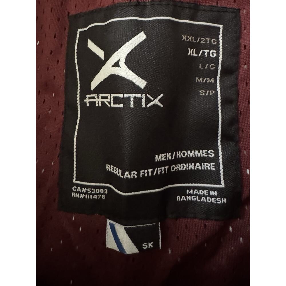 Arctix Mens Insulated Mesh Lined Water Resistant Snow Utility Pants Gray Size XL - Picture 2 of 16
